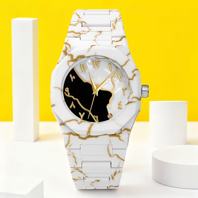 Men’s Modern Polygon Analog Quartz Watch