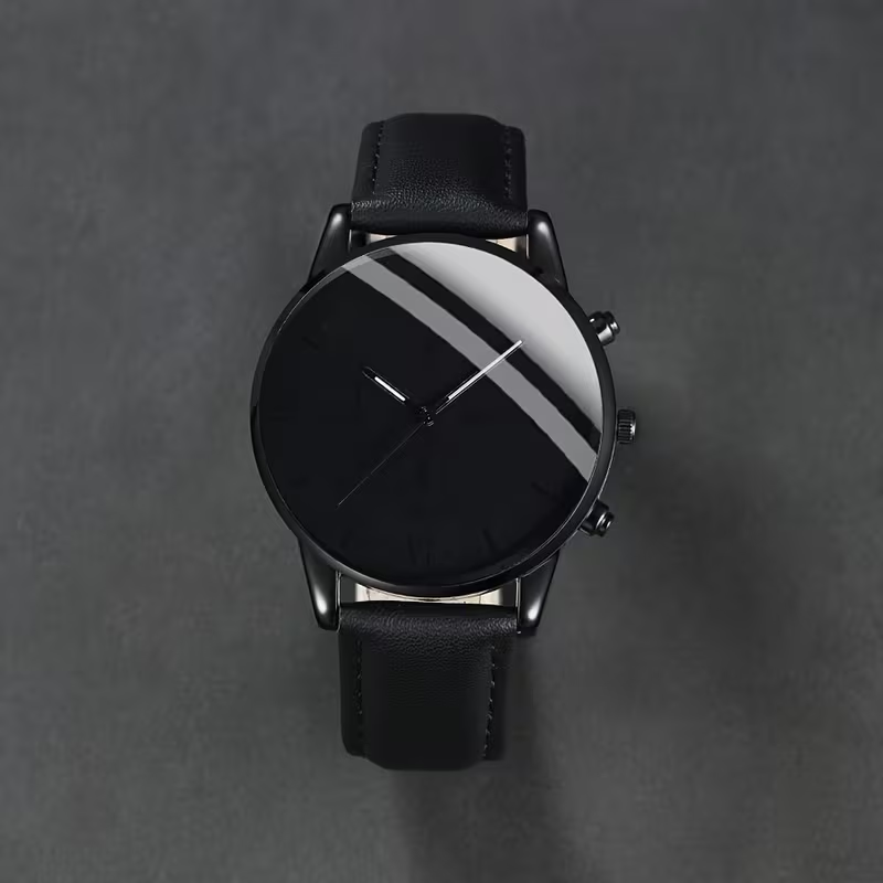 Fashion Casual Round Quartz Watch