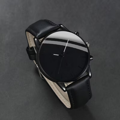 Fashion Casual Round Quartz Watch