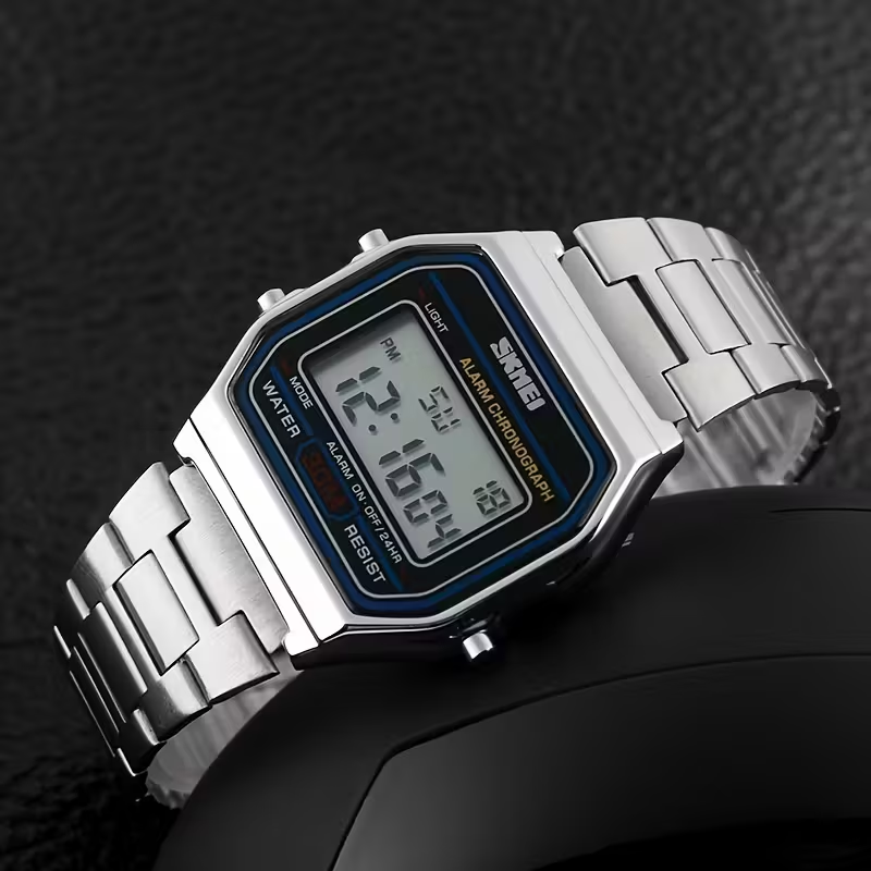 SKMEI Square Sport Stopwatch Watch