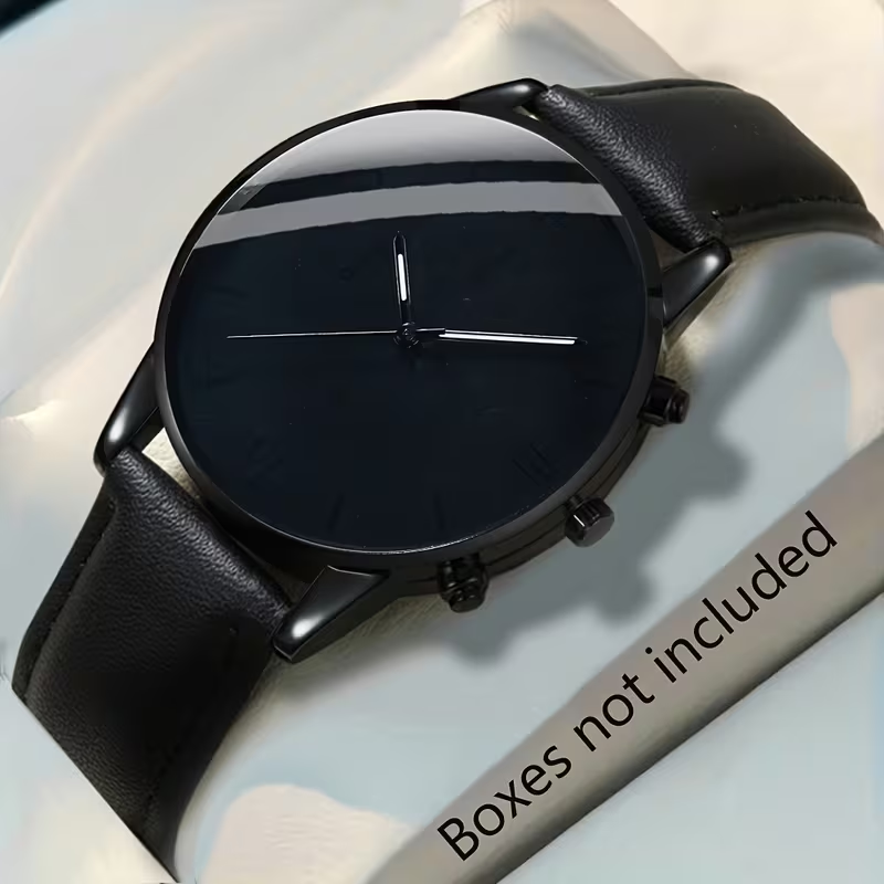 Fashion Casual Round Quartz Watch